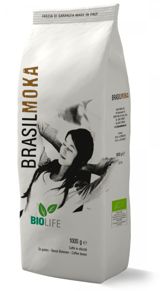 Caffè Brasilmoka Biolife – biologico in grani