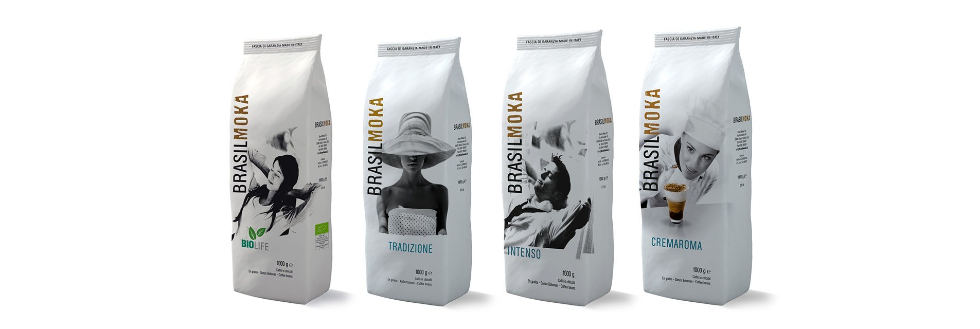 Caffè Brasilmoka – Biolife, Tradizione, Intenso, Cremaroma