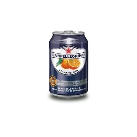 San Pellegrino Aranciata – lattina 24×33cl